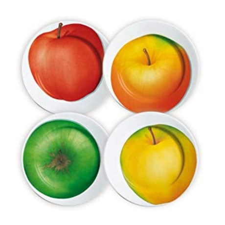Set 4 piatti freedom con mele